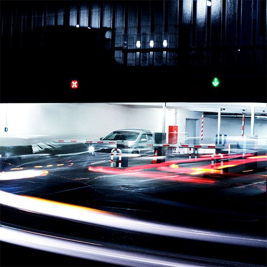 parking garage lights XProtect Express